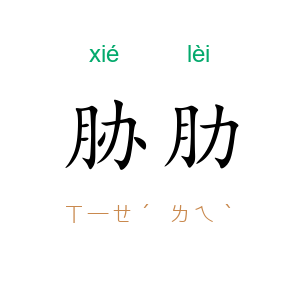 胁肋