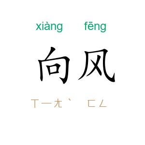 向风