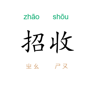 招收