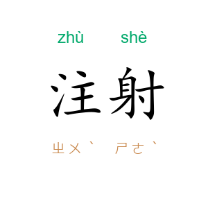 注射