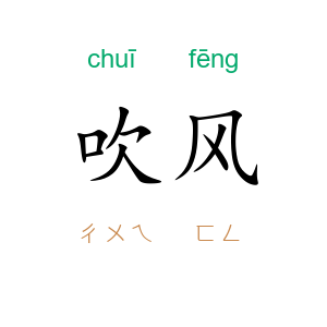 吹风