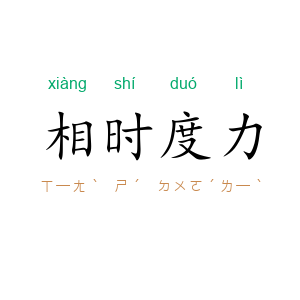 相时度力