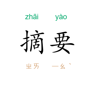 摘要