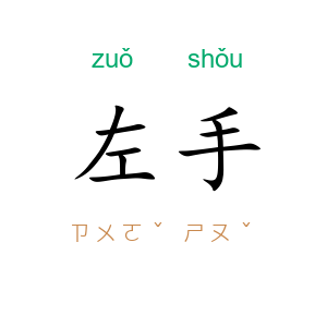 左手