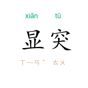 显突