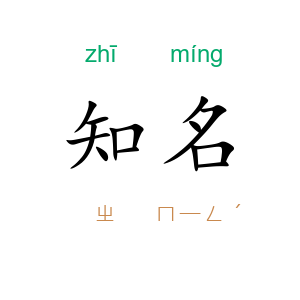 知名