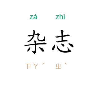杂志
