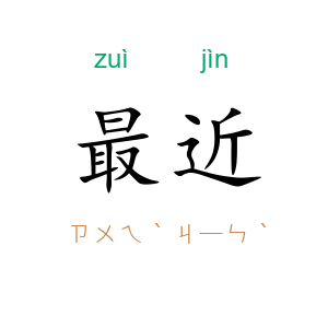 最近