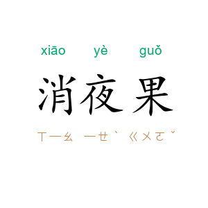 消夜果