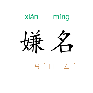 嫌名