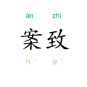 案致