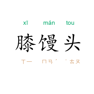 膝馒头