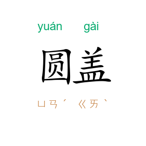 圆盖