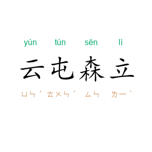 云屯森立