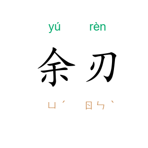 余刃