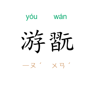 游翫