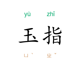 玉指