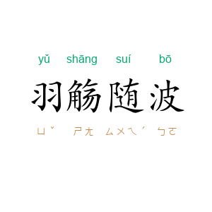 羽觞随波