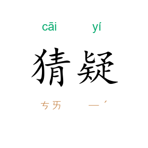 猜疑