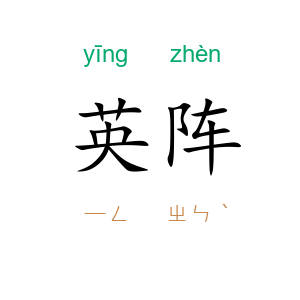 英阵