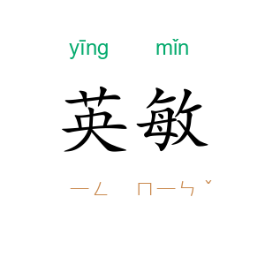 英敏