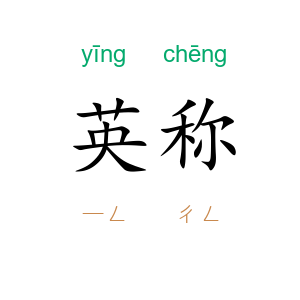英称