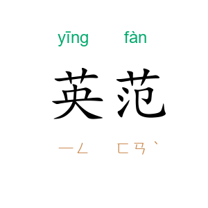 英范