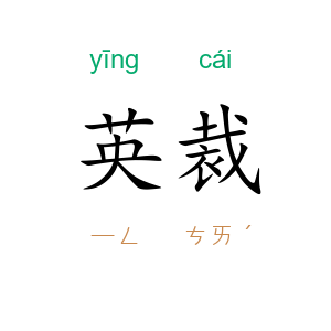 英裁