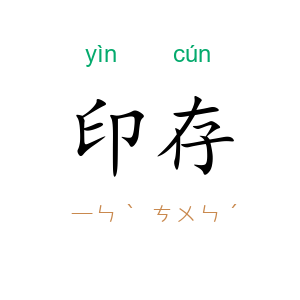 印存
