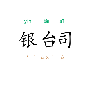 银台司