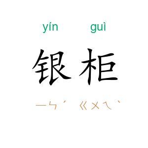 银柜