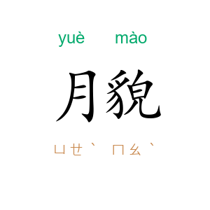 月貌