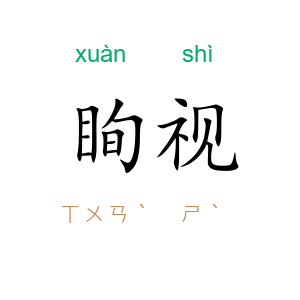 眴视