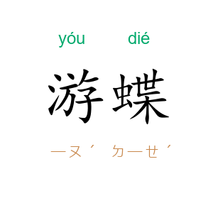 游蝶
