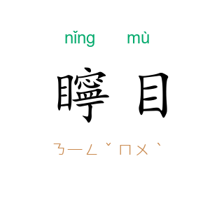 矃目