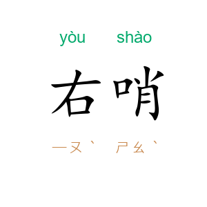 右哨