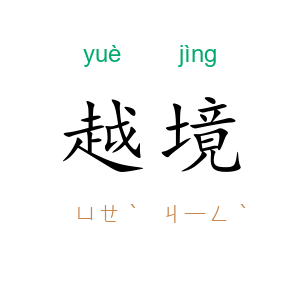 越境