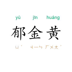 郁金黄