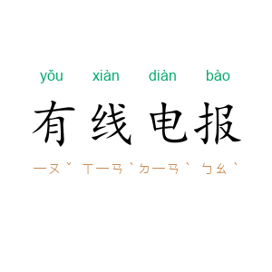有线电报