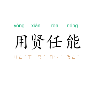 用贤任能
