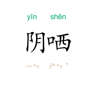 阴哂