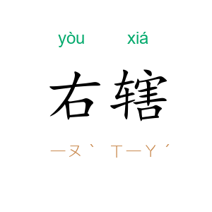 右辖