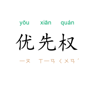优先权