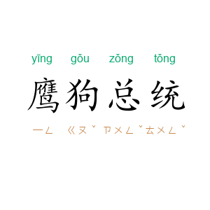 鹰狗总统