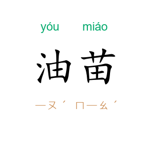 油苗