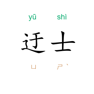 迂士