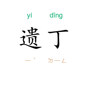 遗丁