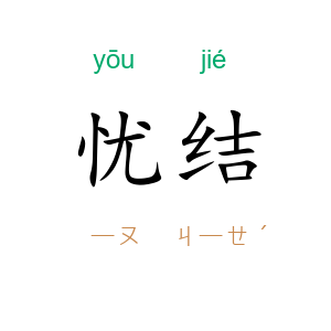 忧结