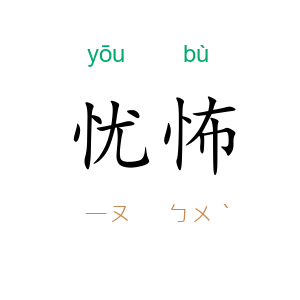忧怖