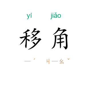 移角